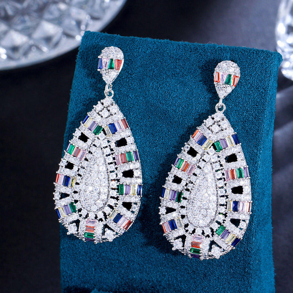 Boucles d'Oreilles "Goutte Lumineuse"