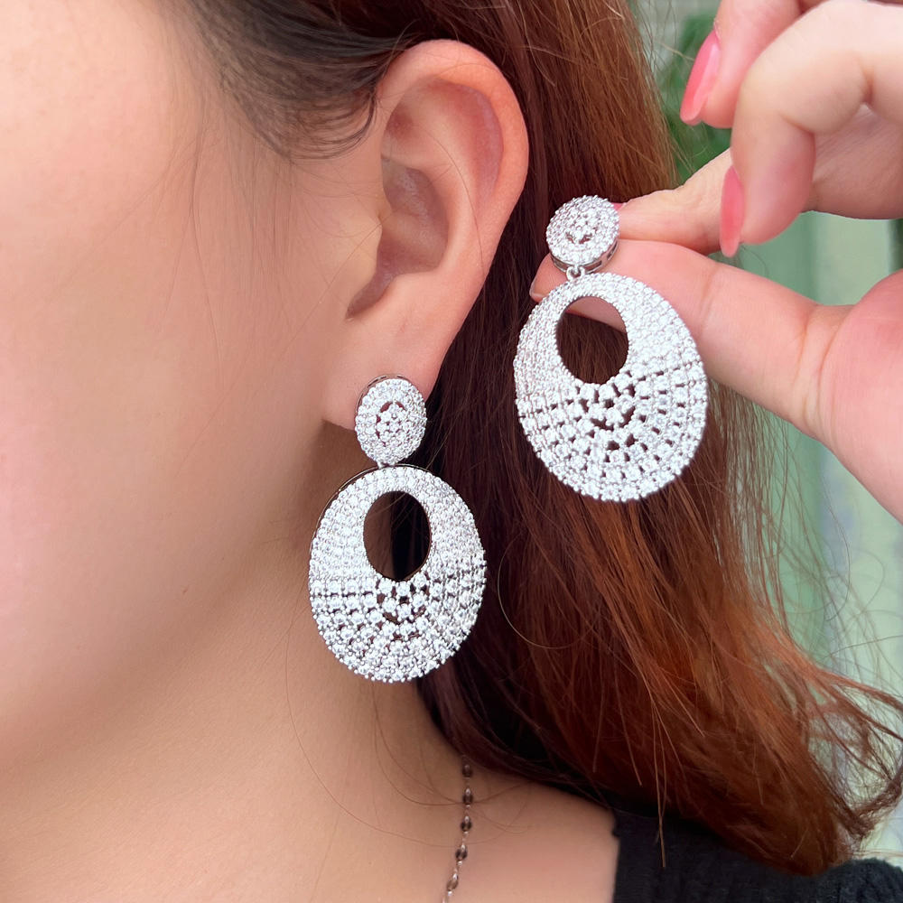 Boucles d'oreilles "Zirconia dream"