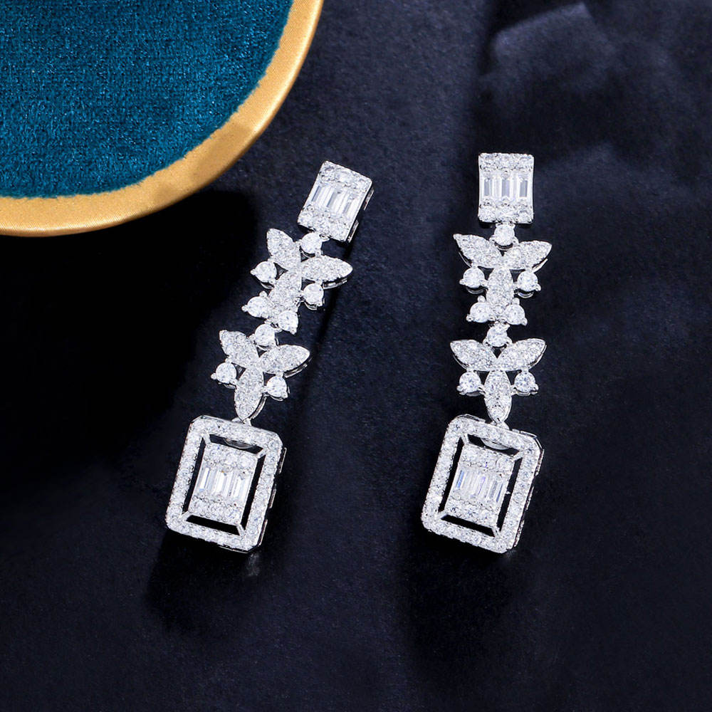 Boucles d'oreilles "Cristal Boréal"