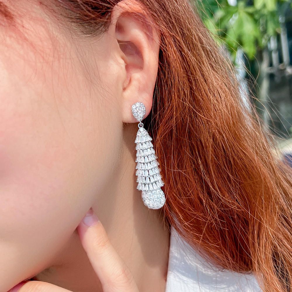 Boucles d'oreilles "Forêt Boréale"