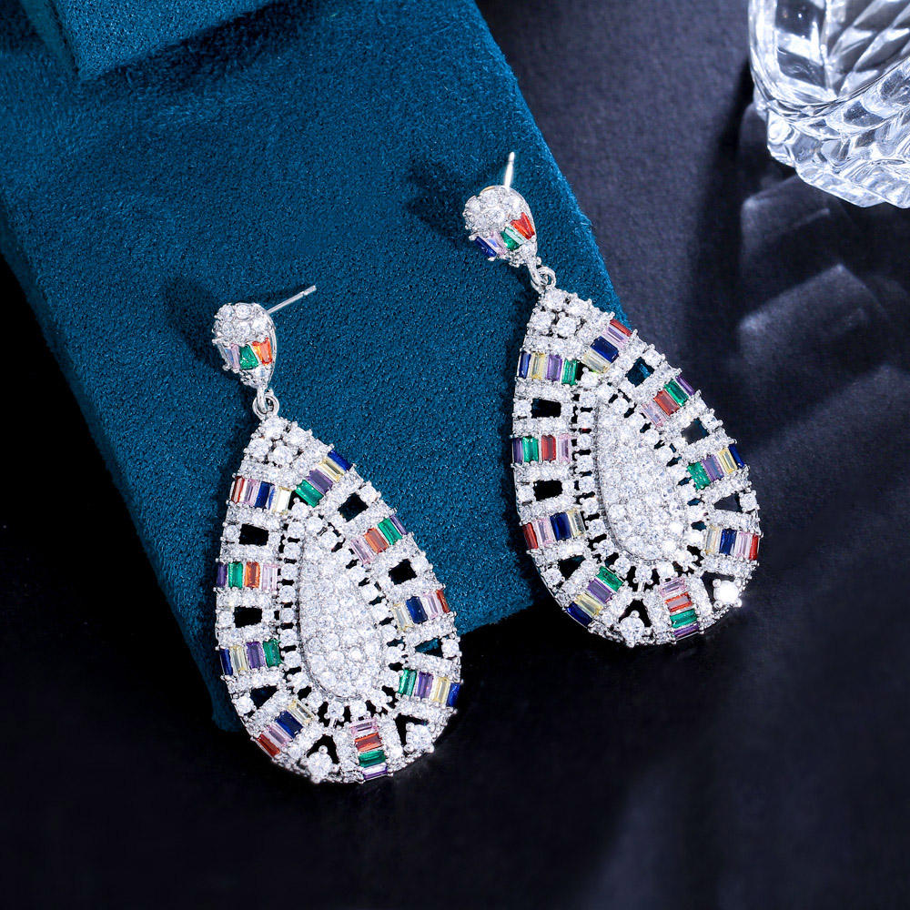 Boucles d'Oreilles "Goutte Lumineuse"