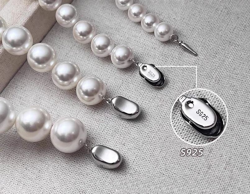 Nuage de Perles        Duo collier et boucles