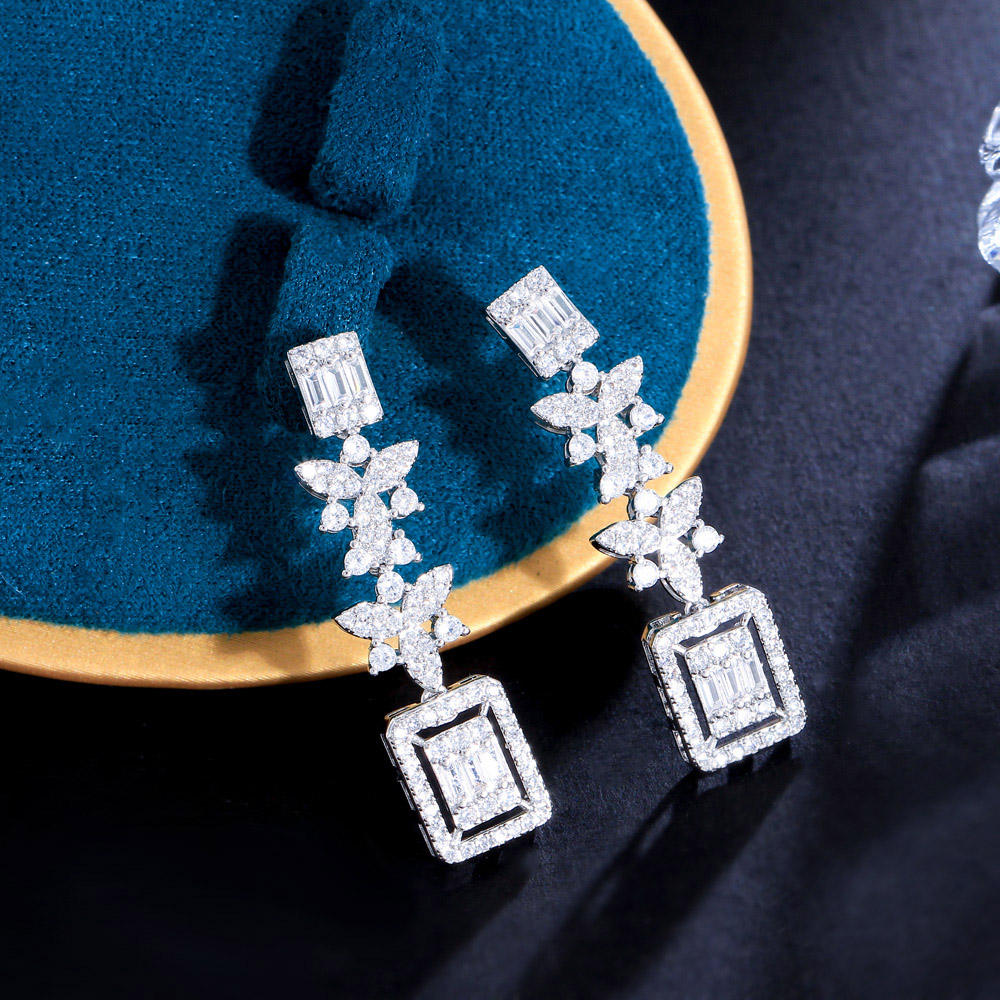 Boucles d'oreilles "Cristal Boréal"