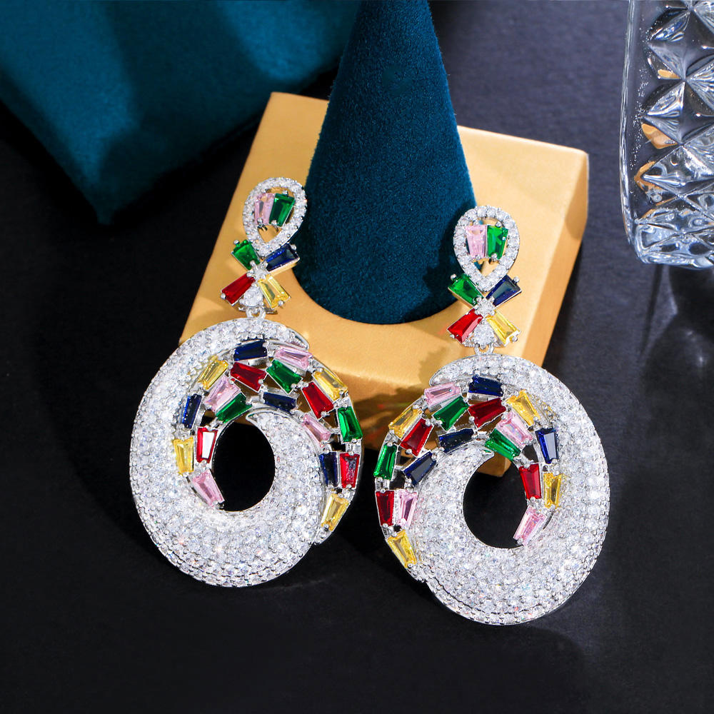 boucles d'oreilles "Brillance Africaine"