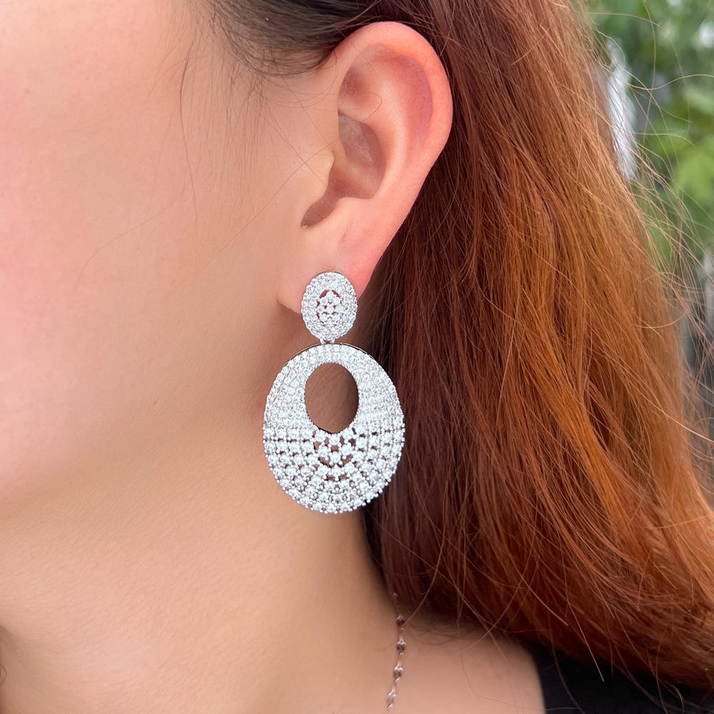 Boucles d'oreilles "Zirconia dream"