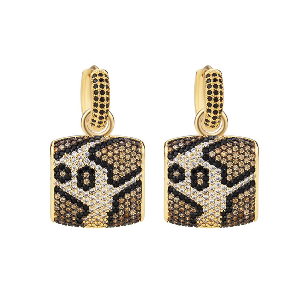 Boucles d'oreilles "Safari Étoilé"