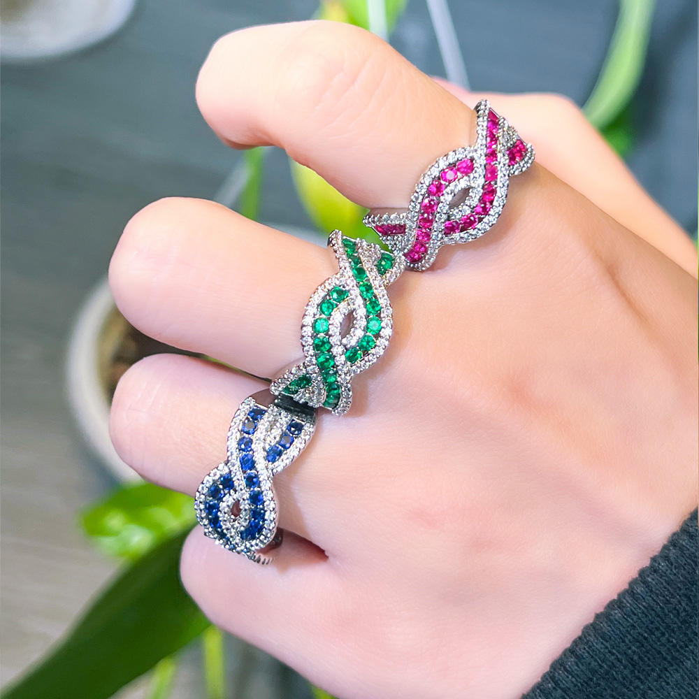 Bague "Nœuds Enchantées"