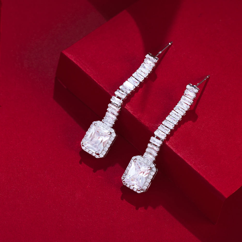 Boucles d'oreilles "Pureté blanche"