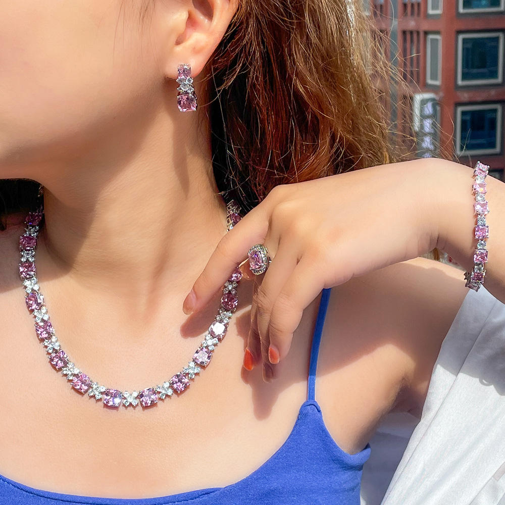 Parures 4 pièces "Rosée d'Éclat"