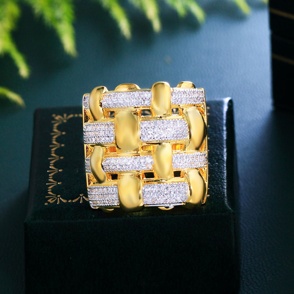 Bague "Couronne Torsadée"