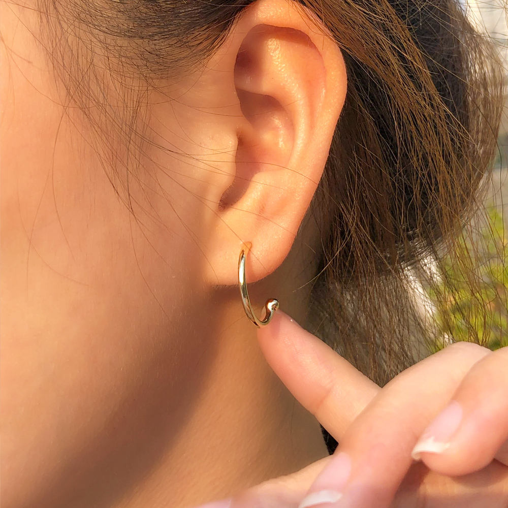 Boucles d'oreilles "Éclat de lampe"