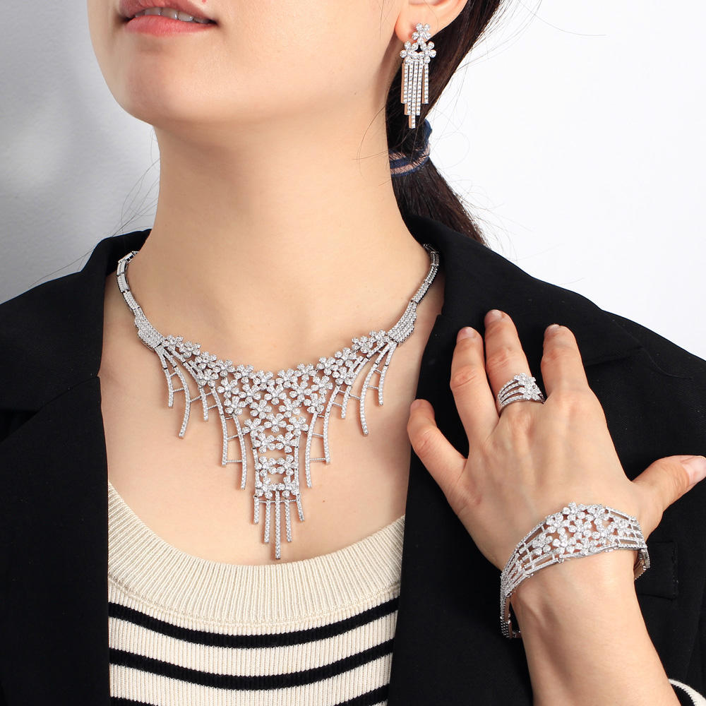 Parure "Fleur de Fête"