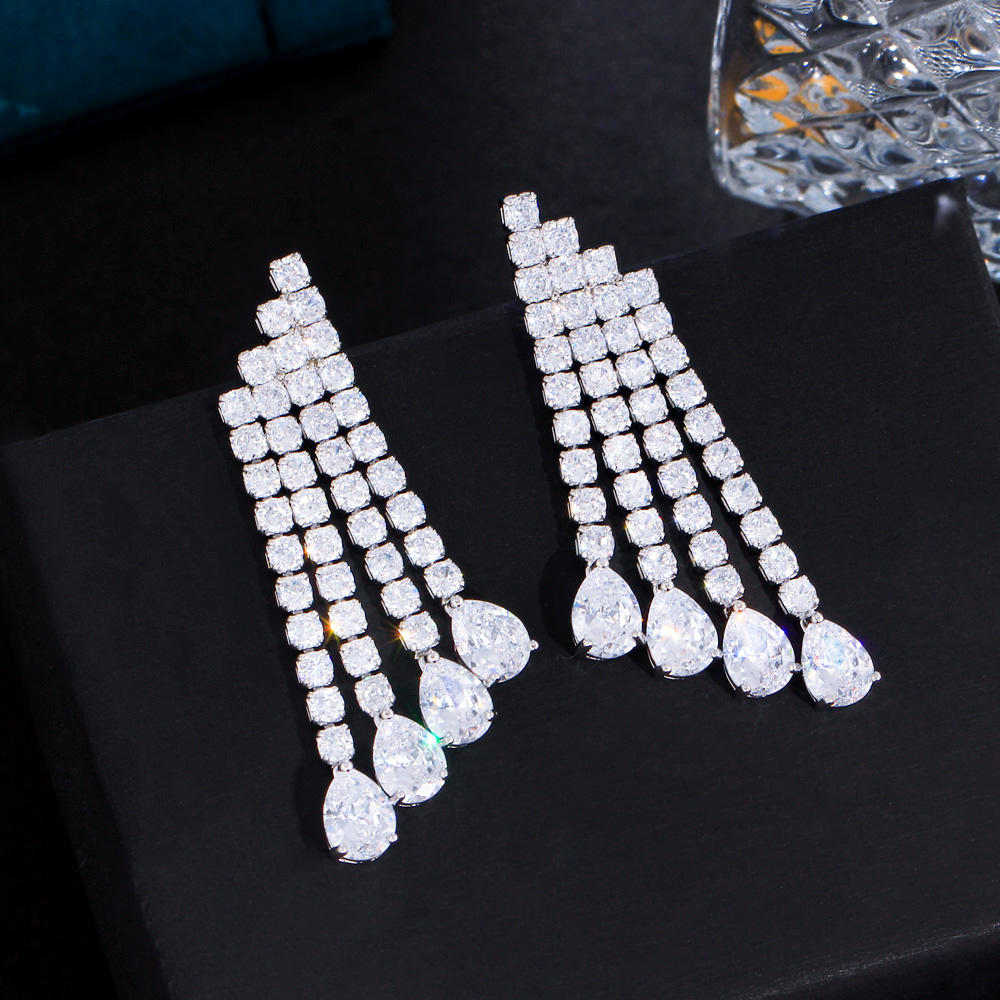 Boucles d'oreilles "Chaines Dansante"