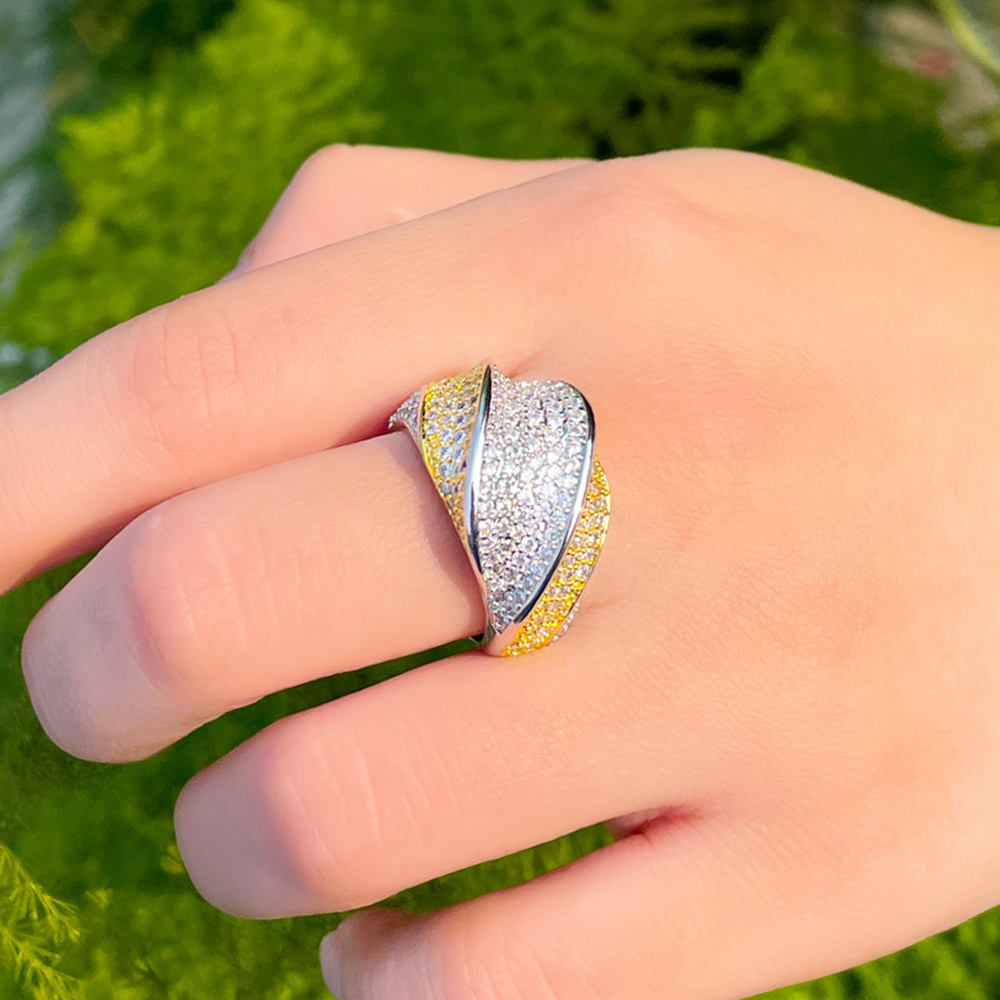 Bague ''Lumière Croisée''