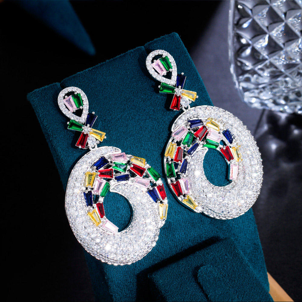 boucles d'oreilles "Brillance Africaine"