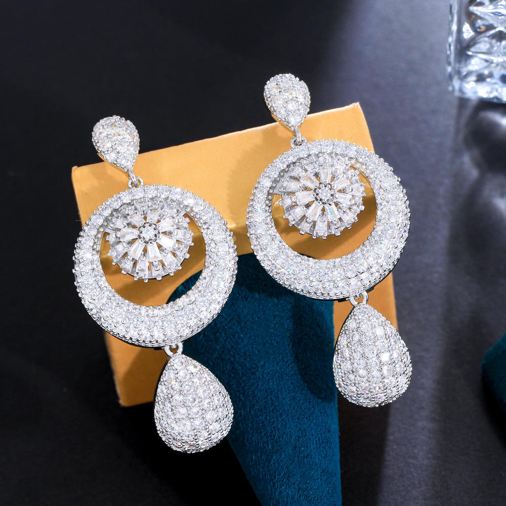 Boucles d'oreilles : "Brillance des cascades"