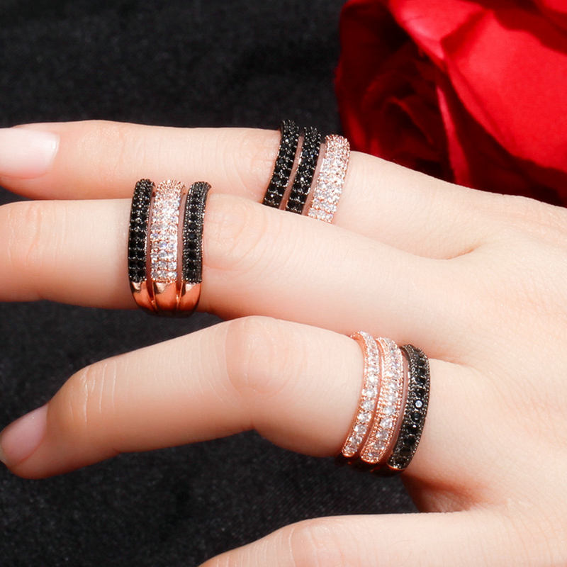 Bague "Alliance Lumineuse" en or rose