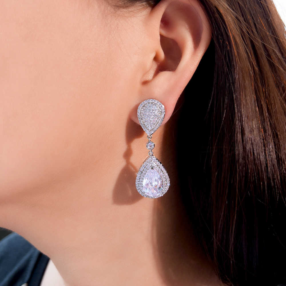 Boucles d'oreilles "Goutte de Lumière"