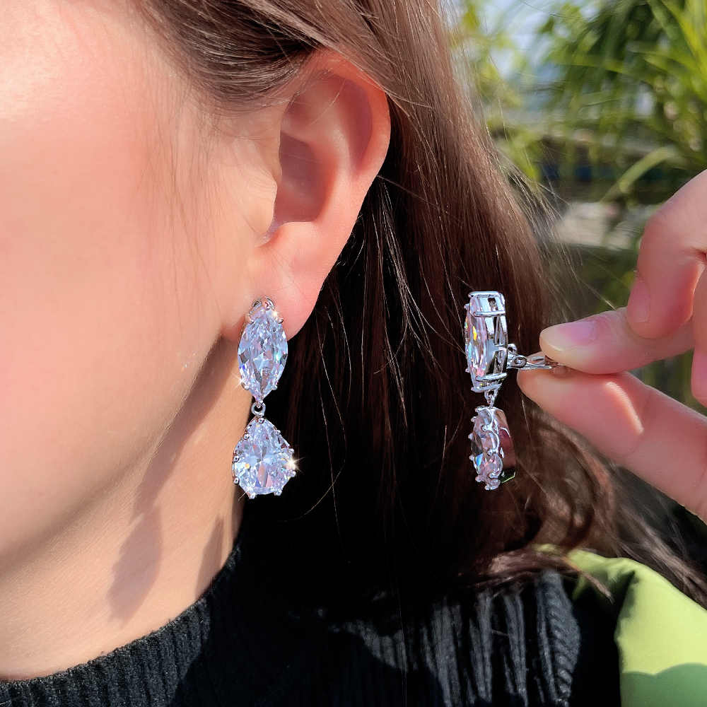 Boucles d'oreilles "Lumière Pure"