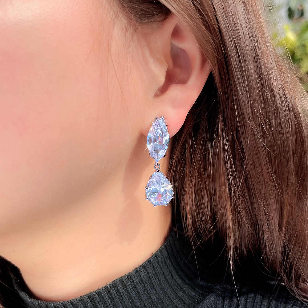 Boucles d'oreilles "Lumière Pure"