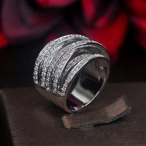 Bague "Particules de lumière"