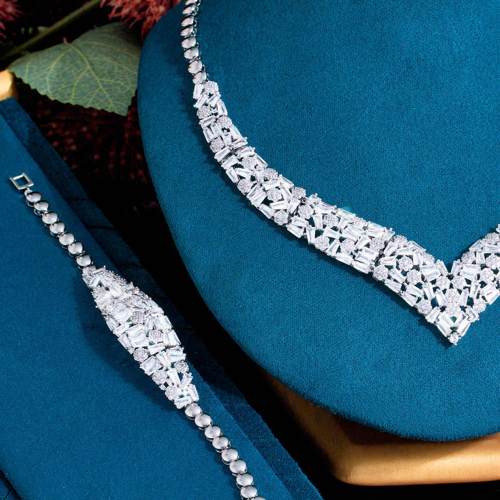 Parure "Blanche Symphonie"