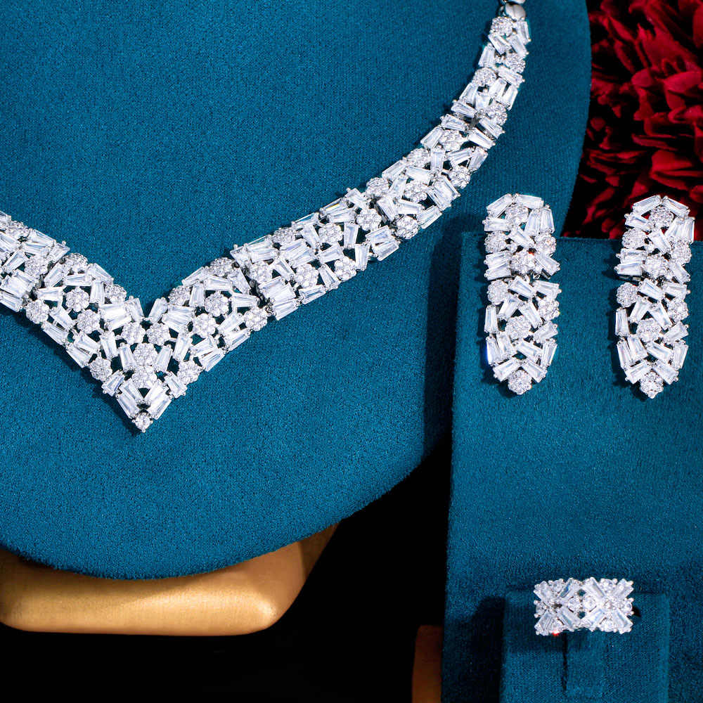 Parure "Blanche Symphonie"