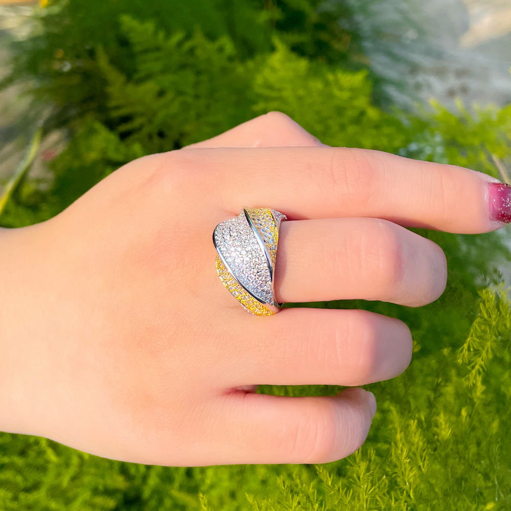 Bague ''Lumière Croisée''