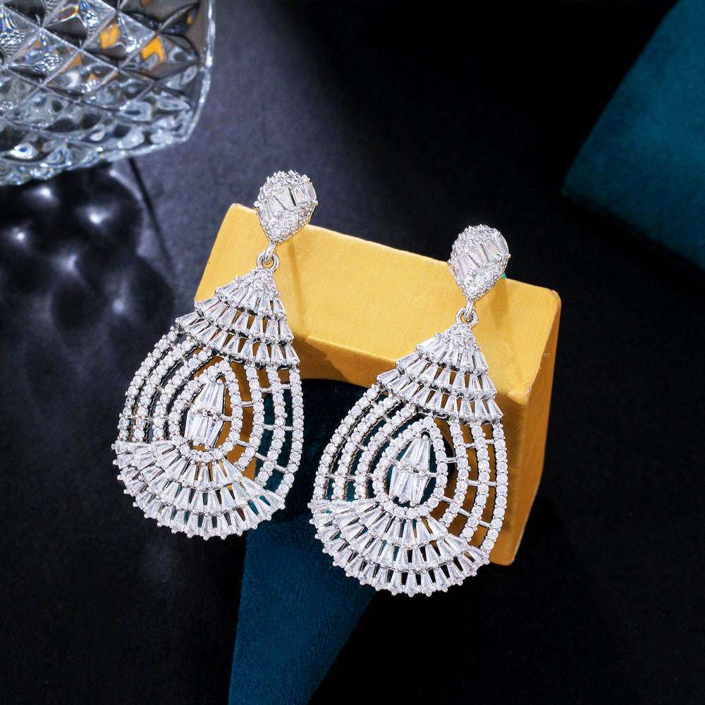 Boucles d'oreilles "Goutte de Cristal"