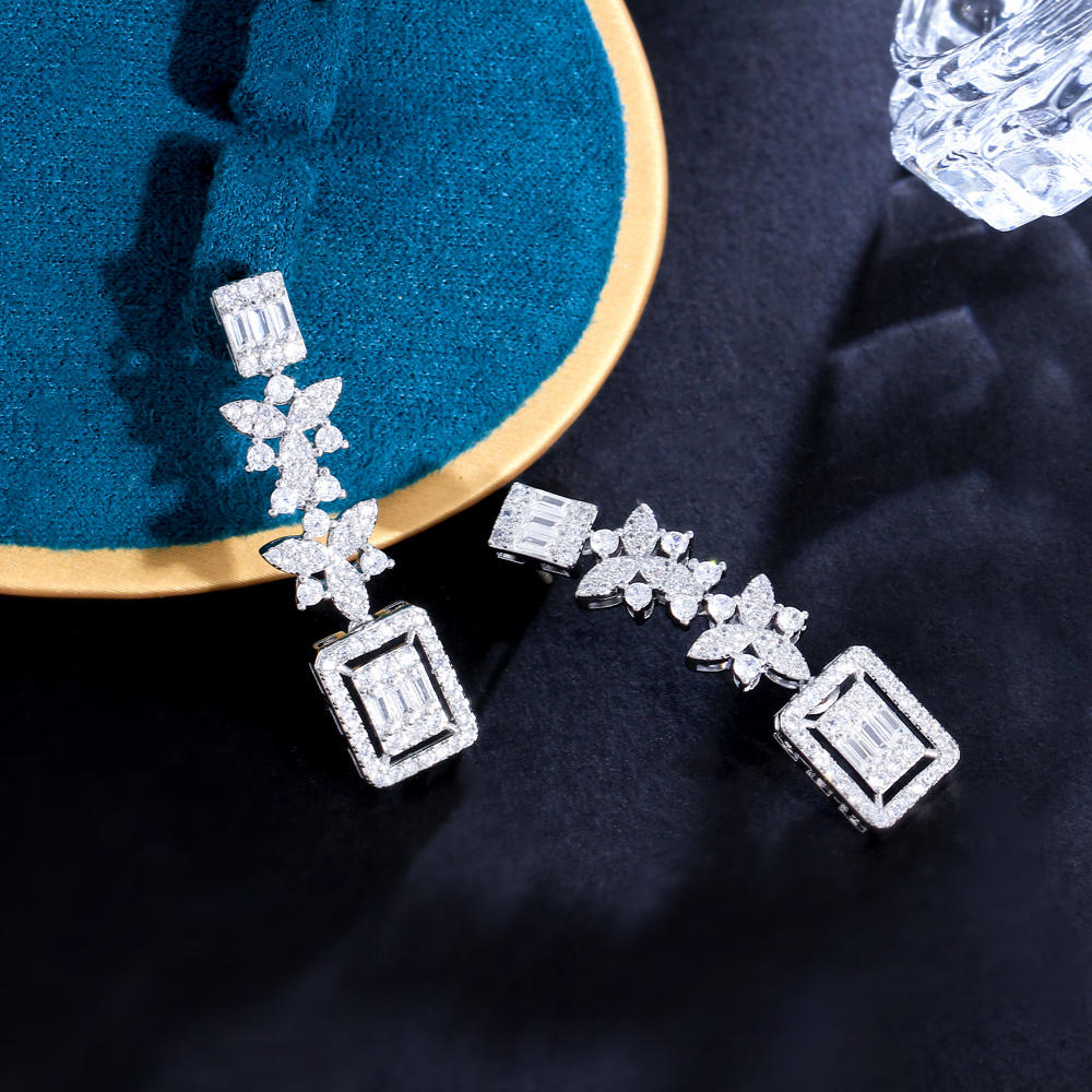 Boucles d'oreilles "Cristal Boréal"