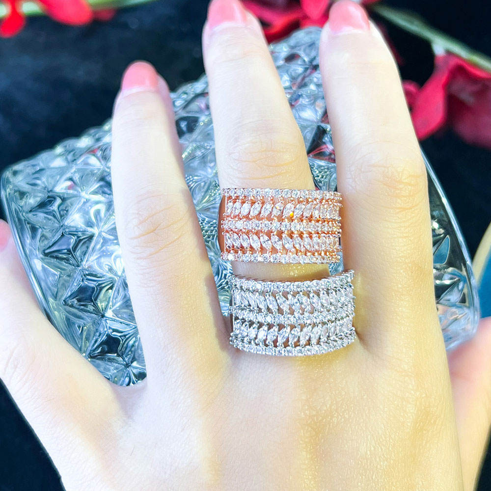 Bague ''Aube scintillant''