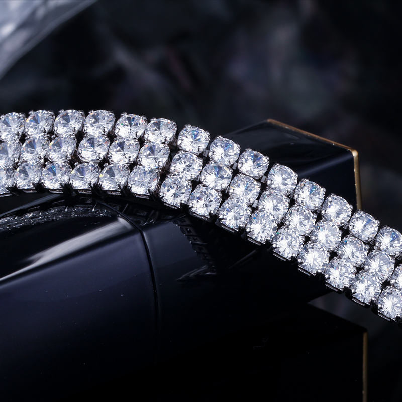 Bracelet "Triple Éclat"