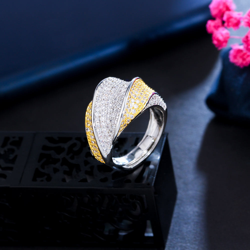 Bague ''Lumière Croisée''