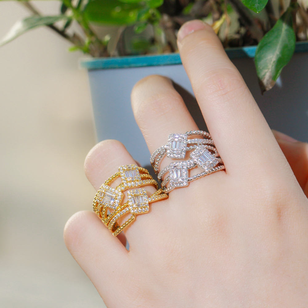 Bague "Arcade Étoilée"