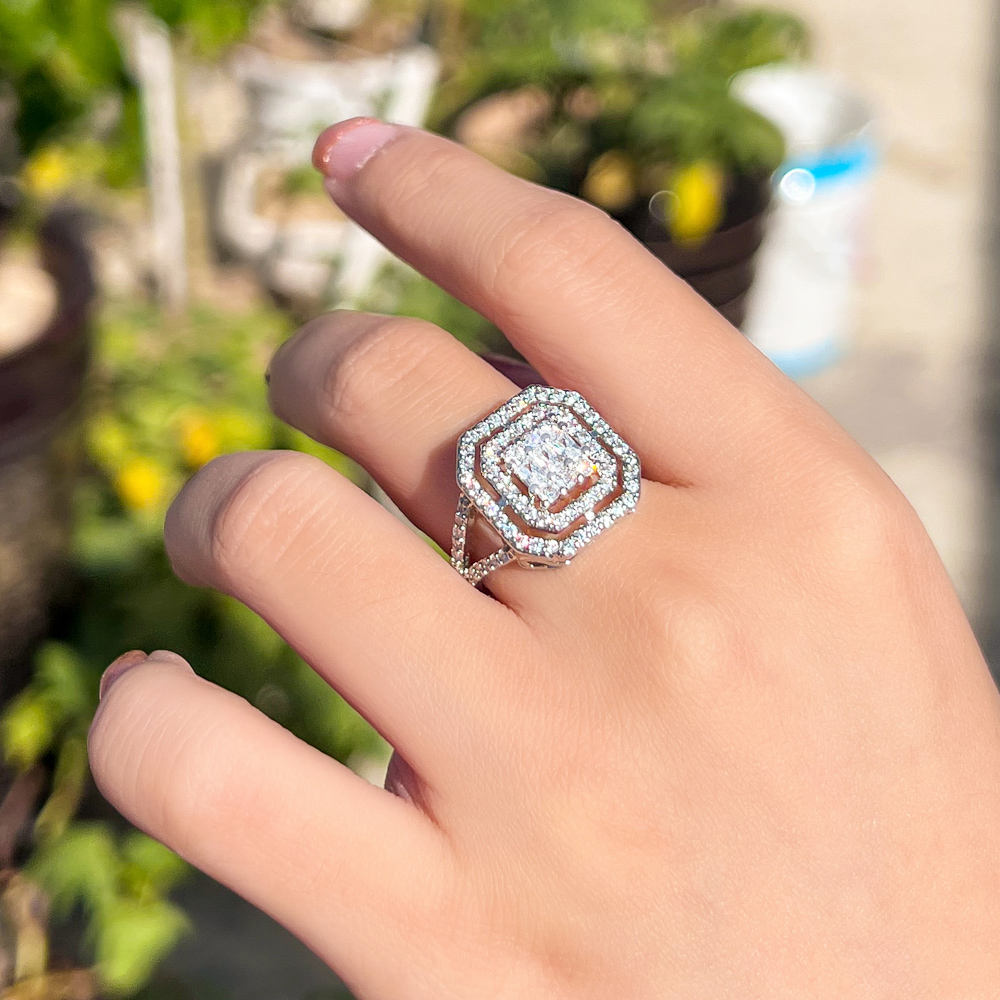 Bague "Miroir du Ciel"