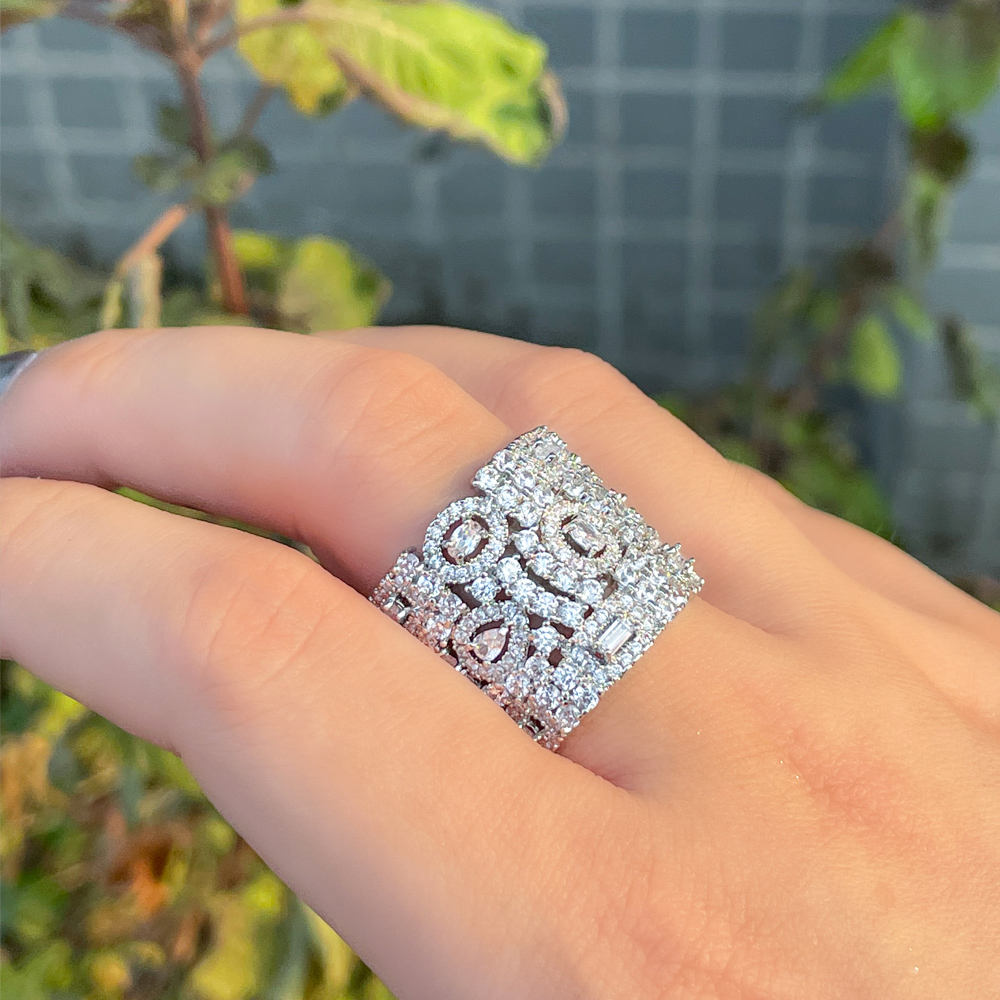 Bague "Voile Royale"