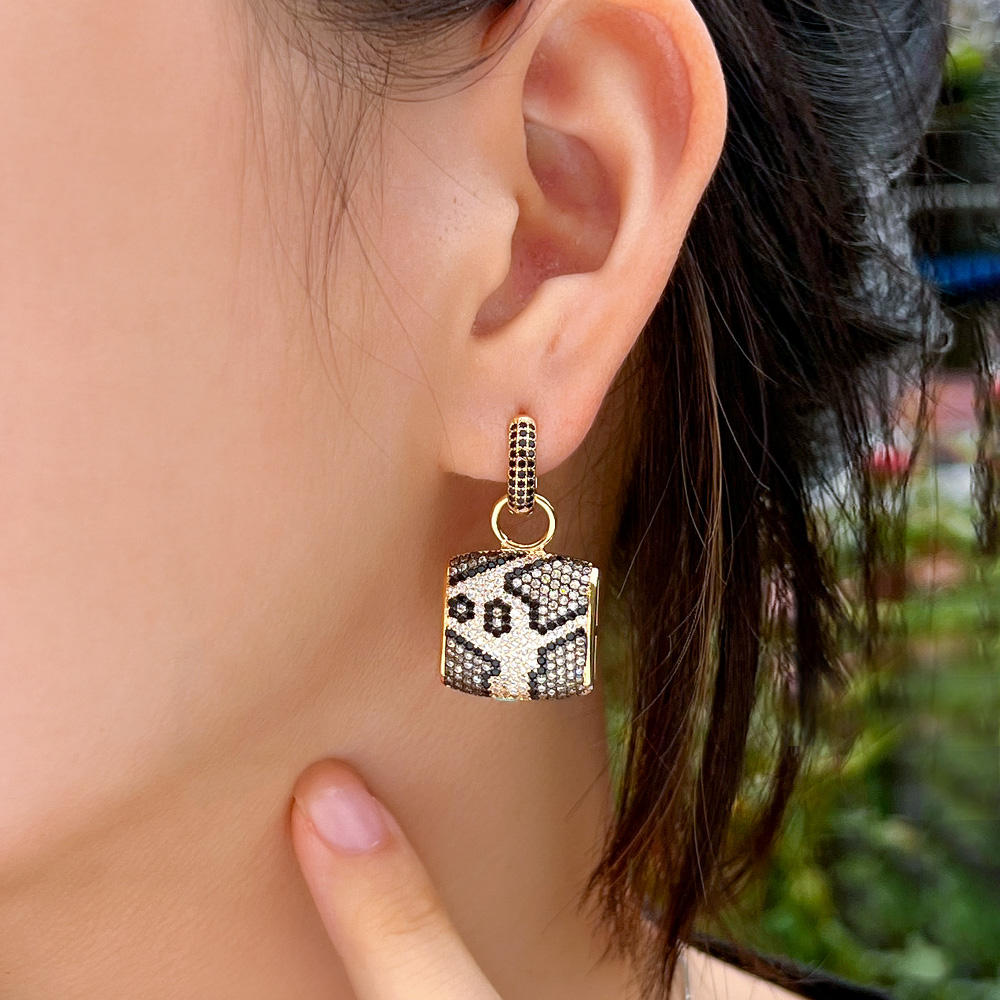 Boucles d'oreilles "Safari Étoilé"