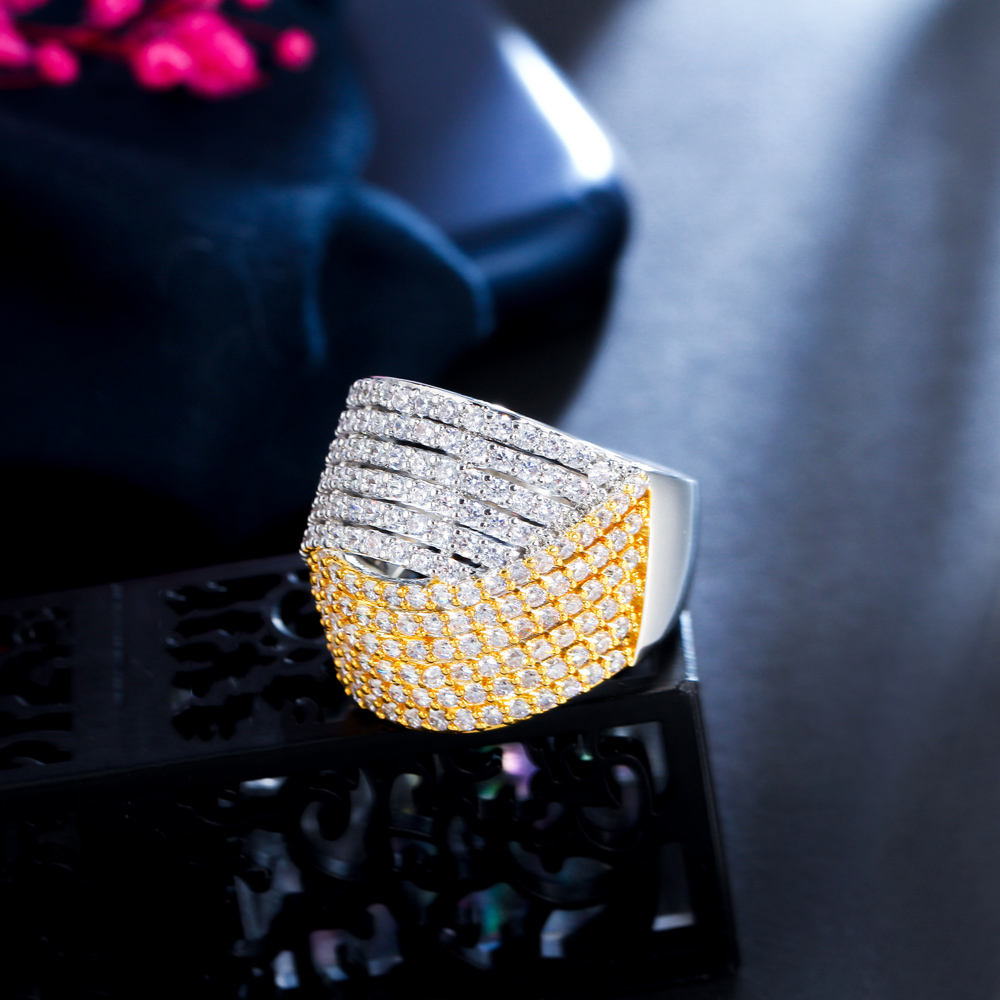 Bague "Glace Torsadé"