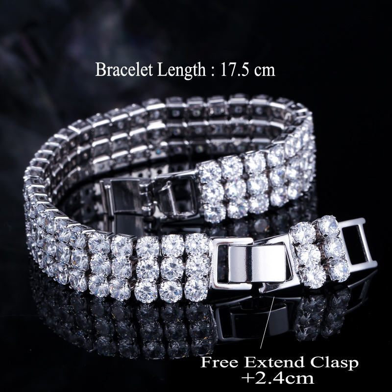 Bracelet "Triple Éclat"